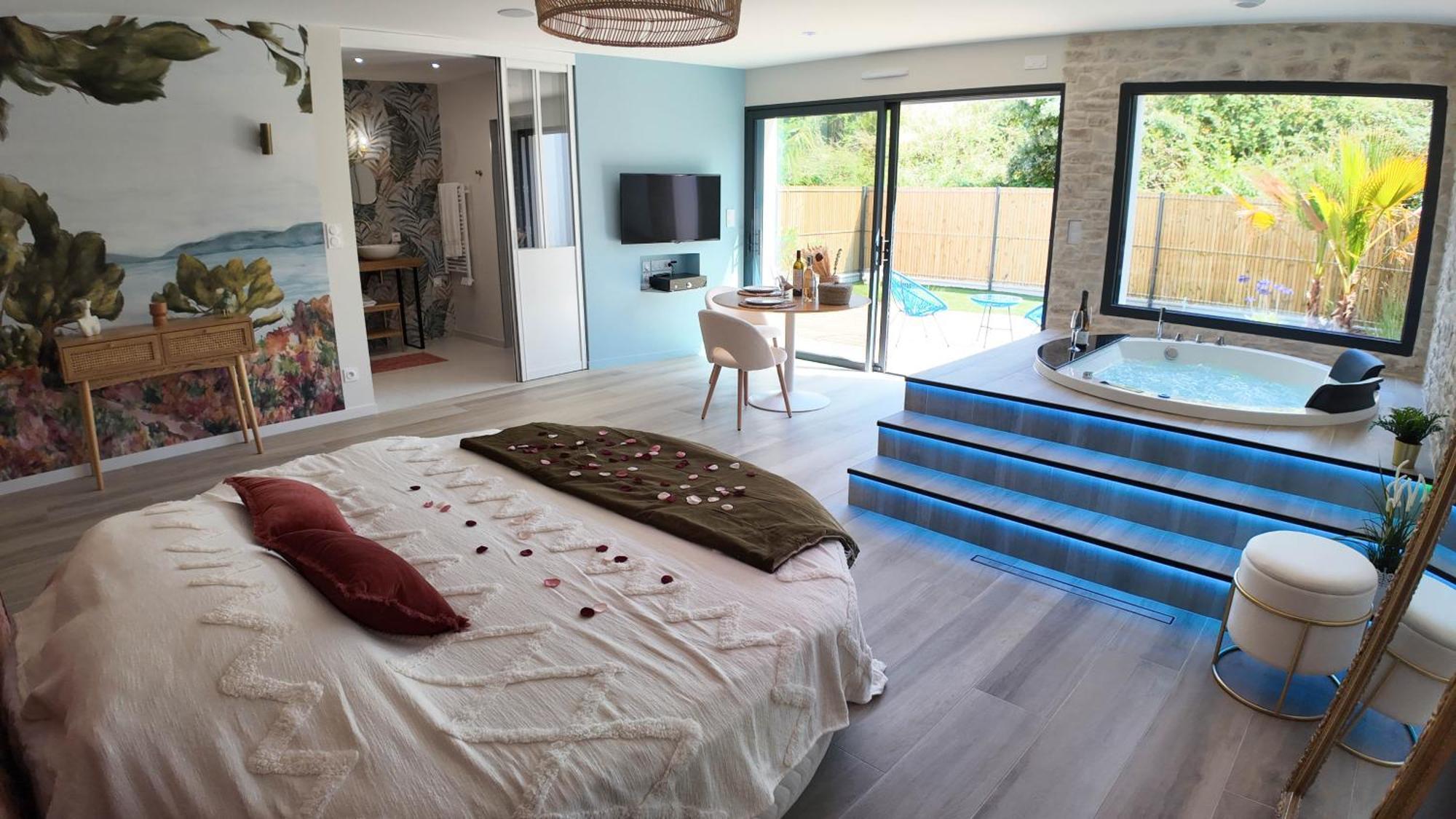Les Suites Du Payre - Suite Romance Saint-Hilaire-de-Talmont Dış mekan fotoğraf